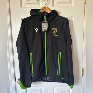 Lamborghini Squadra Corse Team Rain Jacket NWT - M